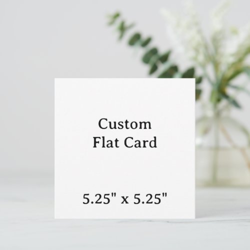 create your won personalise 5.25" x 5.25" Squared