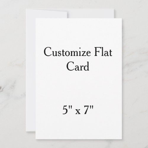 create your won personalise 5" x 7" squared