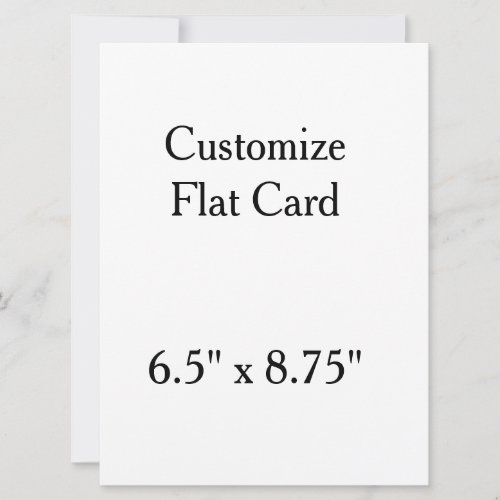 create your won personalise 6.5" x 8.75" squeard