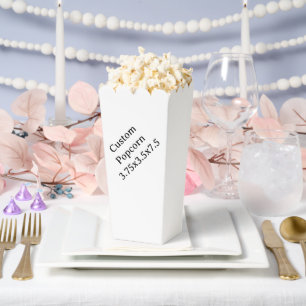 create your won simple Popcorn 3.75x3.5x7.5 Favor Boxes