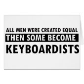 Created equally keyboardists design (Front Horizontal)