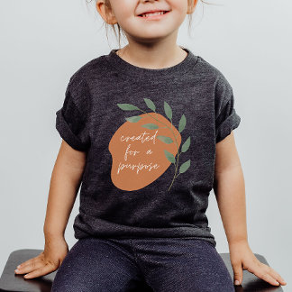 Created For A Purpose Christian Kid's Shirt