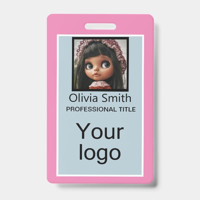 Created for you, stylish badge (Front)