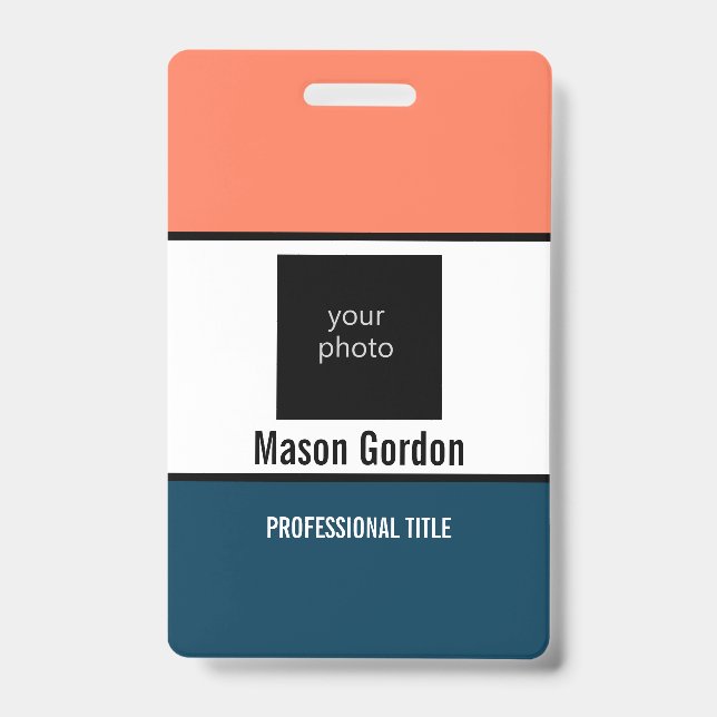 Created for you, stylish badge (Front)
