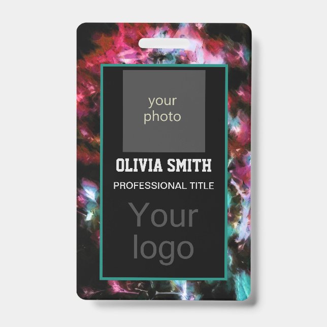 Created for you, stylish badge (Front)