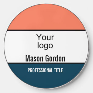 Created for you, stylish badge  wireless charger 