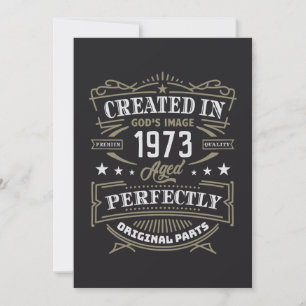 Created In God Image Birthday Gift Invitation