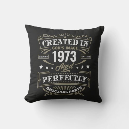 Created In Gods Image Customized Throw Pillow