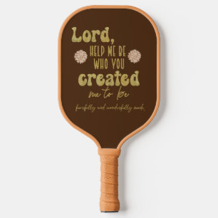 Created Me to Be Prayer Pickleball Paddle