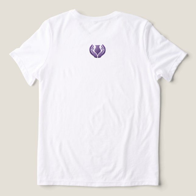 Created to Shine – Matthew 5:14 Tri-Blend Shirt (Design Back)