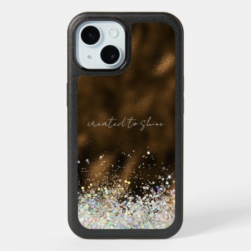 Created to Shine Quote iPhone 15 Case