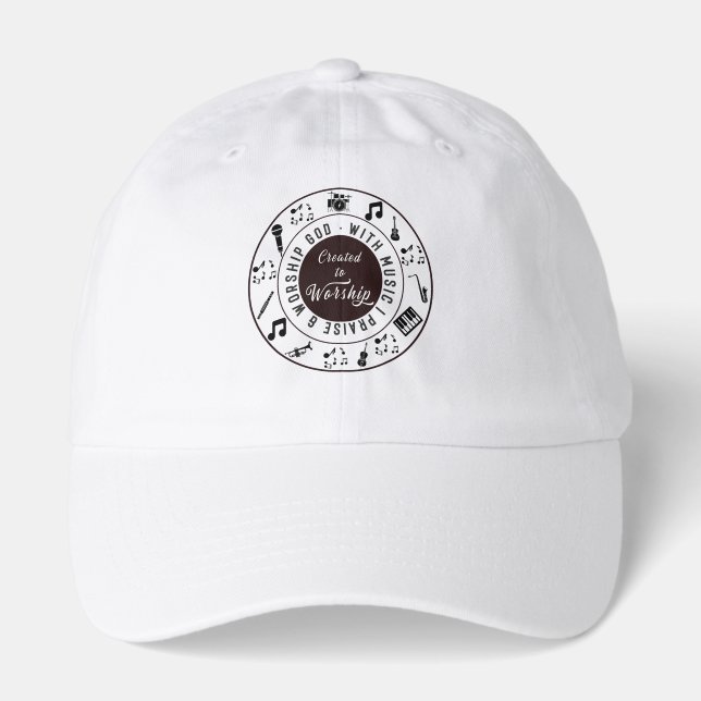Created to Worship Hat (Front)