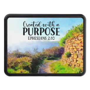 Created with a Purpose Ephesians Hitch Cover