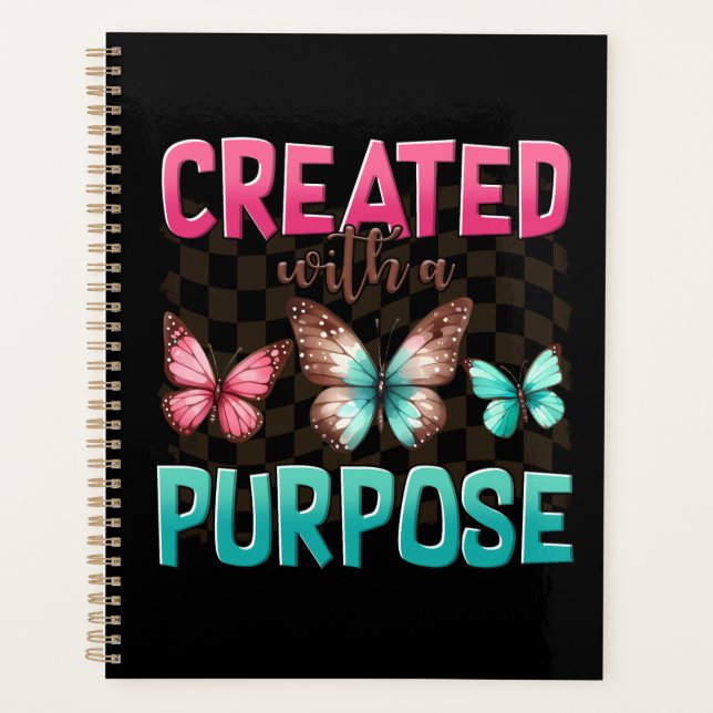 Created with a Purpose Planner (Front)