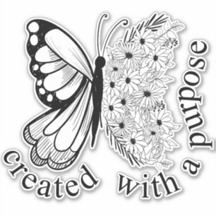 Created With a Purpose Sticker