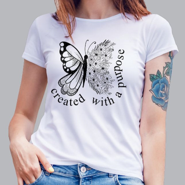 Created With a Purpose T-shirt (Creator Uploaded)