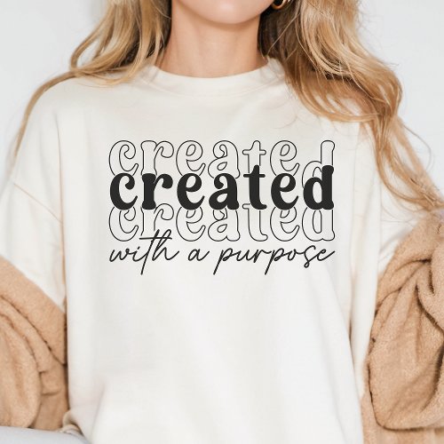 Created with a Purpose T_Shirt
