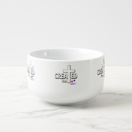 Created with the United States Happy 4th Of July Soup Mug