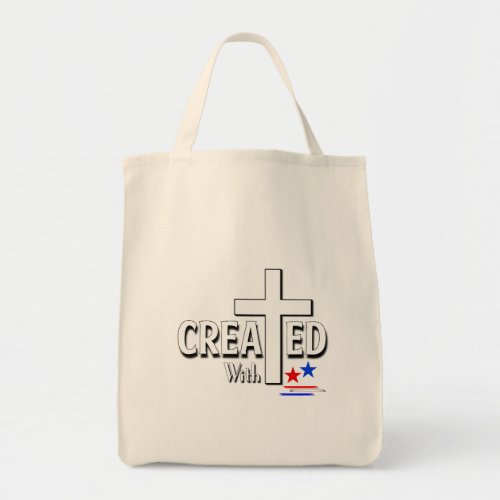 Created with the United States Happy 4th Of July Tote Bag