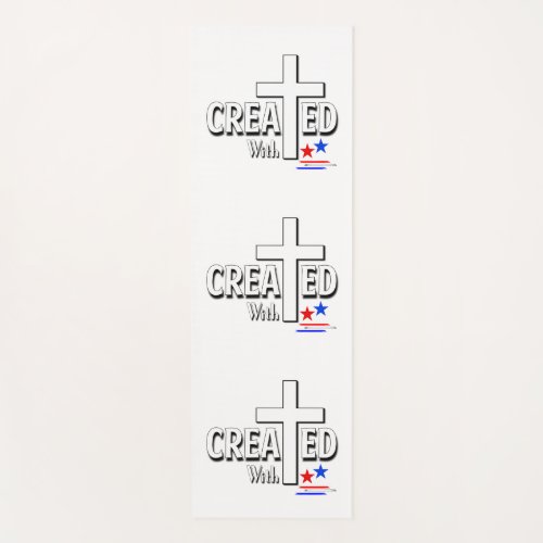 Created with the United States Happy 4th Of July Yoga Mat