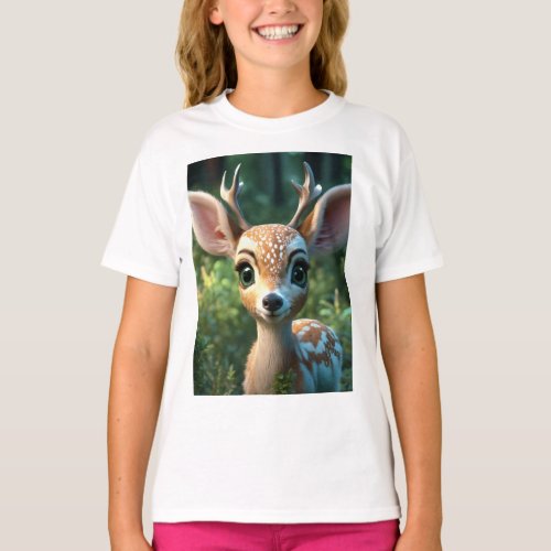 Creating a successful fawn_themed T_shirt involves