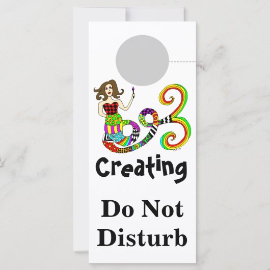 Creating Do Not Disturb Mermaid Muse (Front)