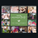 Creating Memories 2020 Photos Calendar<br><div class="desc">Share a favorite memory on each page of this 2019 photo calendar. Cover features a thumbnail version of each photo with a "creating memories" in the center on a green background. Personalize with your family name and year. Inside, your photos appear in vibrant full bleed. Email me @ JMR_Designs@yahoo.com if...</div>