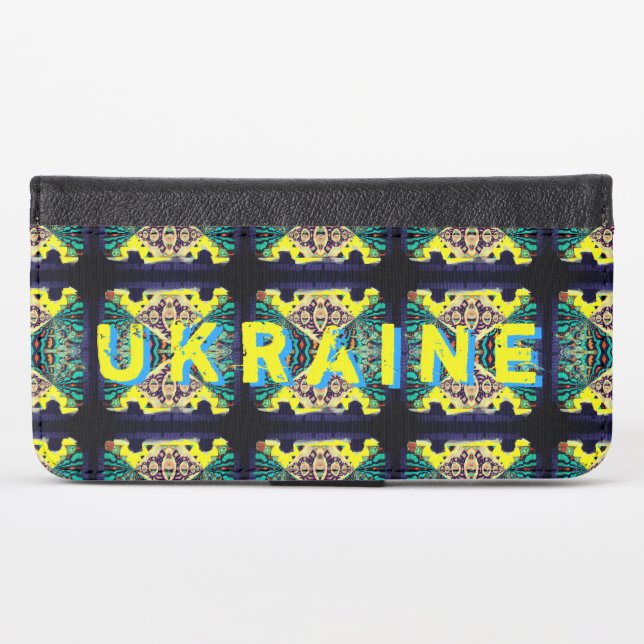 Creating my Dream Ukraine iPhone Wallet Case (Front (Horizontal))