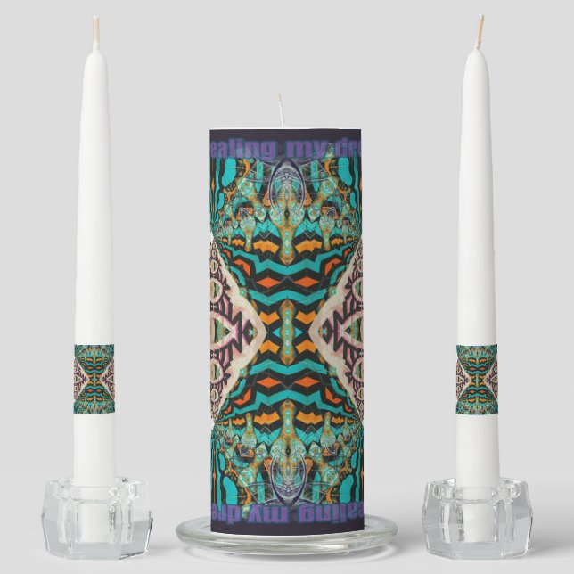 Creating my Dream Unity Candle Set (Front)