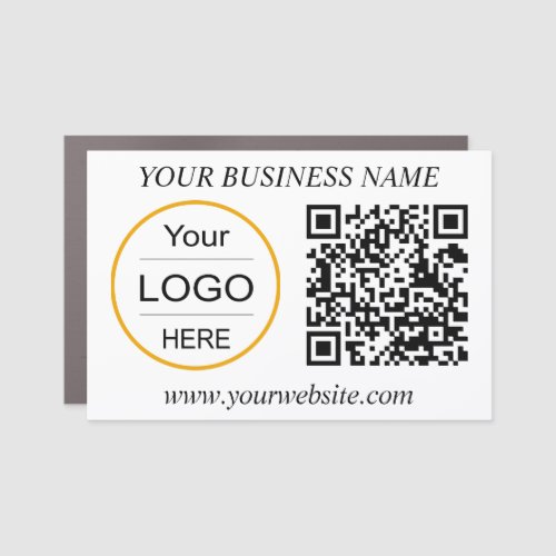 Creating Your Own Custom Logo  QR Code Car Magnet