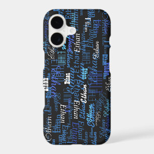 Creating your own pattern of name iPhone 17 case