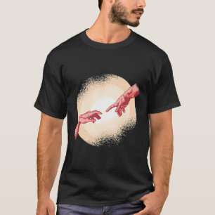 Creation Adam Art Michelangelo Creative Painter Gi T-Shirt