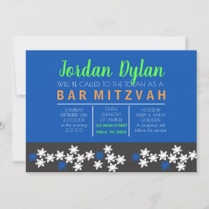 CREATION Bar Bat Mitzvah Invitation