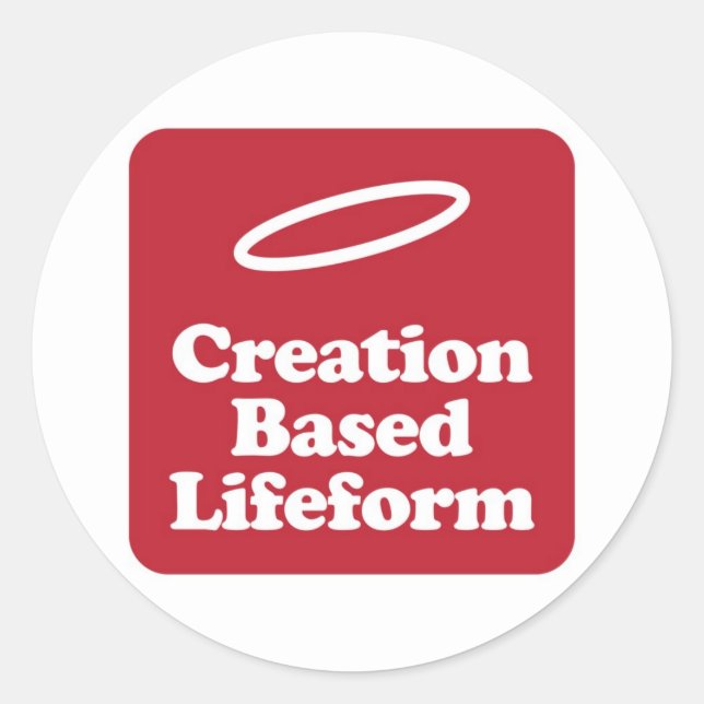 Creation Based Lifeform Sticker (Front)