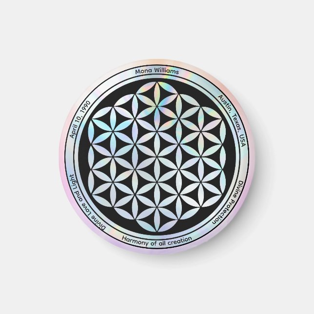 Creation Harmony Symbol Magnet (Front)