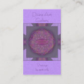 Creation Mandala Business Card (Back)