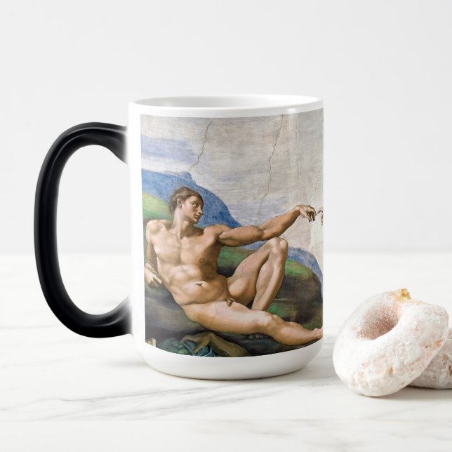 Creation of Adam Color Morph Mug (With Donut)