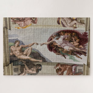 creation of adam fresco jigsaw puzzle
