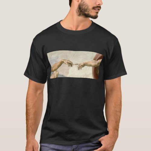 Creation of Adam Hands _ Michelangelo T_Shirt