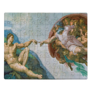 Creation of Adam - Michelangelo 1475 - 1564 Jigsaw Puzzle