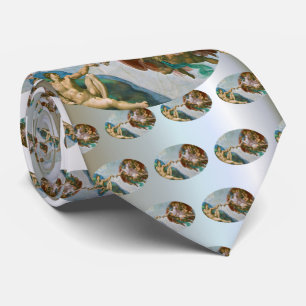 Creation of Adam - Michelangelo 1475 - 1564 Neck Tie