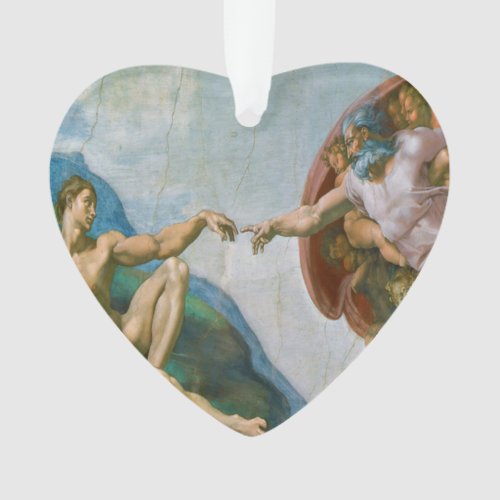 Creation of Adam _ Michelangelo 1475 _ 1564 Ornament