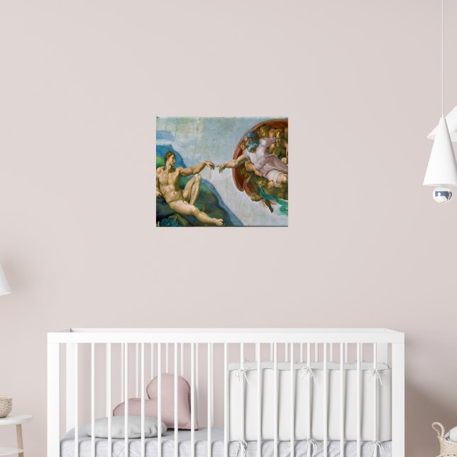 Creation of Adam - Michelangelo 1475 - 1564 Poster | Zazzle