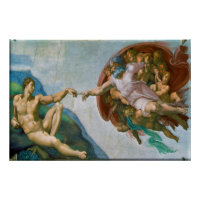 Creation of Adam - Michelangelo 1475 - 1564
