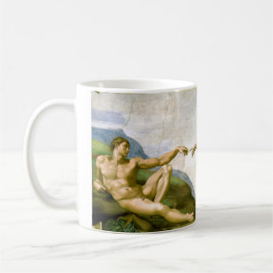 Creation of Adam Renaissance Art Coffee Mug