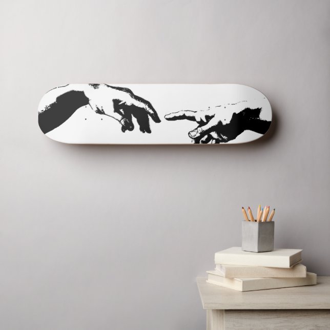 Creation of Adam Skateboard Deck (Wall Art (Horz))