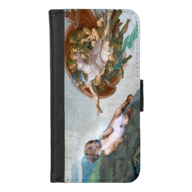 Creation of Dog Wallet Case for iPhone 7/8 (Front)