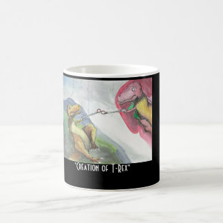 "Creation of T-Rex" Color Morph Mug