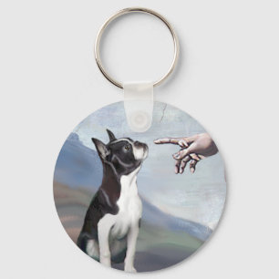 Creation of the Boston Terrier (#3) Keychain