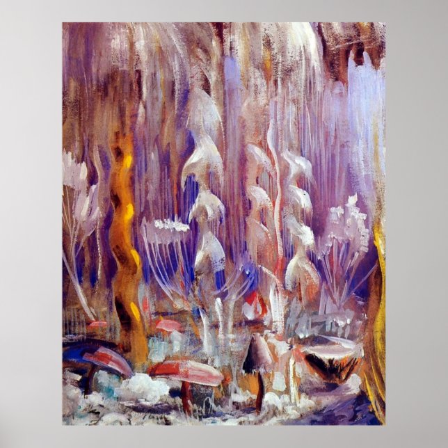 Creation of the World X by Ciurlionis Poster (Front)